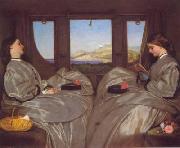 Augustus Egg The Travelling Companions painting